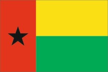 national flag of the Republic of Guinea-Bissau