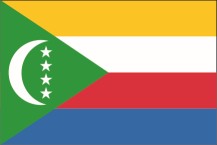 national flag of the Union of the Comoros