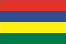 national flag of the Republic of Mauritius