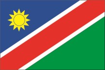 national flag of the Republic of Namibia