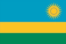 flag of the Republic of Rwanda