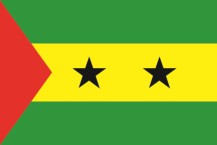 flag of the Democratic Republic of São Tomé and Príncipe