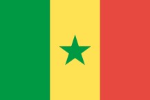national flag of the Republic of Senegal