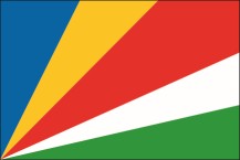 flag of the Republic of Seychelles