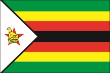 flag of the Republic of Zimbabwe