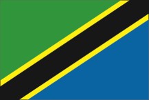Landesfahne Tansania