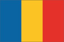 national flag of the Republic of Chad