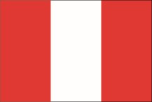 country flag of  Peru