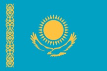 country flag of Kazakhstan