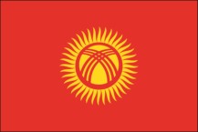 country flag of Kyrgyzstan