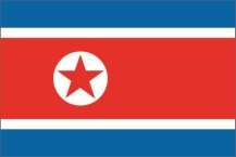 country flag of North Korea
