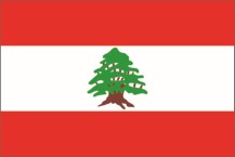 country flag of Lebanon