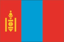 country flag of Mongolia
