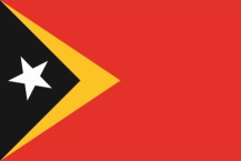 country flag of East Timor - Timor-Leste