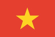 country flag of Vietnam