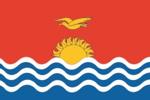 national flag of  Kiribatis