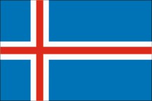 country flag of Iceland
