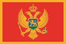 Landesfahne Montenegro