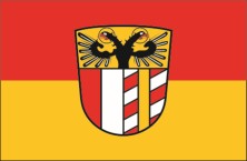 Schwaben flag with crest