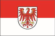 Landesflagge Bundesland Brandenburg