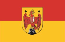 Österreichische Landesflagge Bundesland Burgenland