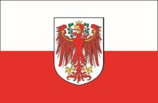 Landesflagge Bundesland Tirol