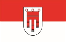 Landesflagge Bundesland Vorarlberg