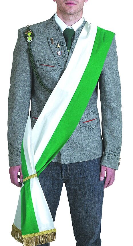 Sashes without embroidery