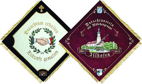 Example of a Club flags for fraternities