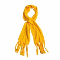 fleece scarf with fringes