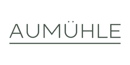 Wir führen Artikel der bekannten Marke Aumühle Das Logo der Marke Aumühle