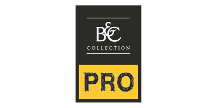 Wir führen Artikel der bekannten Marke B&C - PRO Das Logo der Marke B&C - PRO