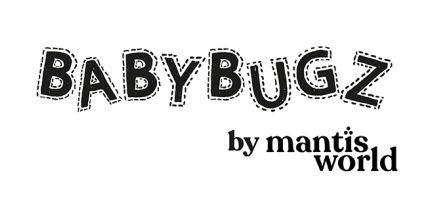 Wir führen Artikel der bekannten Marke BabyBugz Das Logo der Marke BabyBugz