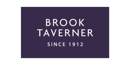 Das Logo der Marke Brook Taverner 