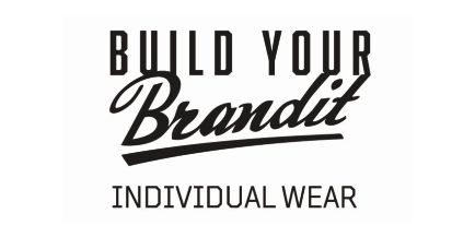 Wir führen Artikel der bekannten Marke Build Your Brandit Das Logo der Marke Build Your Brandit