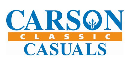 Wir führen Artikel der bekannten Marke Carson Classic Casual Das Logo der Marke Carson Classic Casual