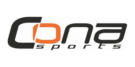 Wir führen Artikel der bekannten Marke Cona Sports Das Logo der Marke Cona Sports