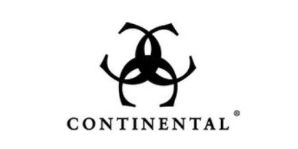 Wir führen Artikel der bekannten Marke Continental Das Logo der Marke Continental