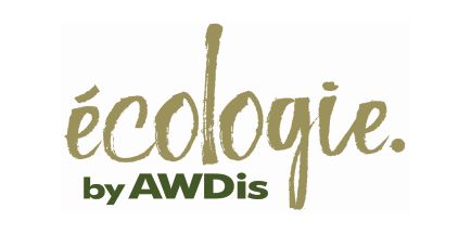Wir führen Artikel der bekannten Marke Écologie by AWDis Das Logo der Marke Écologie by AWDis