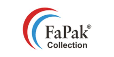 Wir führen Artikel der bekannten Marke FaPak Collection Das Logo der Marke FaPak Collection