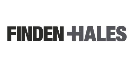 Wir führen Artikel der bekannten Marke Finden & Hales Das Logo der Marke Finden & Hales
