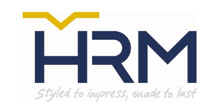 Das Logo der Marke HRM