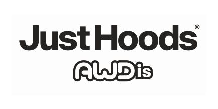Wir führen Artikel der bekannten Marke Just Hoods - AWDis Das Logo der Marke Just Hoods - AWDis
