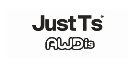 Wir führen Artikel der bekannten Marke Just Ts - AWDis Das Logo der Marke Just Ts - AWDis