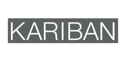 Wir führen Artikel der bekannten Marke Kariban Das Logo der Marke Kariban