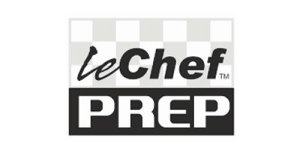 Wir führen Artikel der bekannten Marke Le Chef - Prep Das Logo der Marke Le Chef - Prep