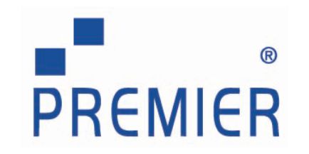 Wir führen Artikel der bekannten Marke Premier Das Logo der Marke Premier