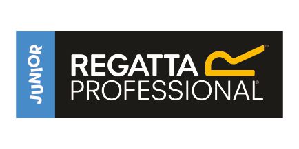 Wir führen Artikel der bekannten Marke Regatta Junior Das Logo der Marke Regatta Junior