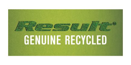 Wir führen Artikel der bekannten Marke Result Genuine Recycled Das Logo der Marke Result Genuine Recycled