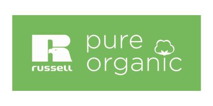 Das Logo der Marke Russell Pure Organic